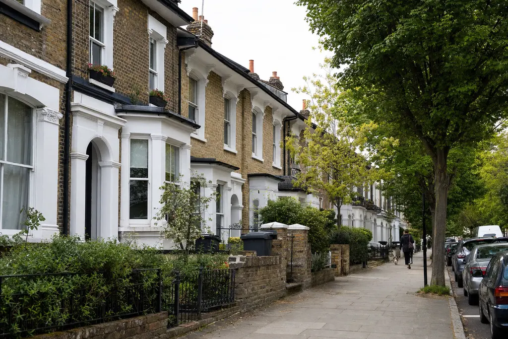 Residential streets in Camden