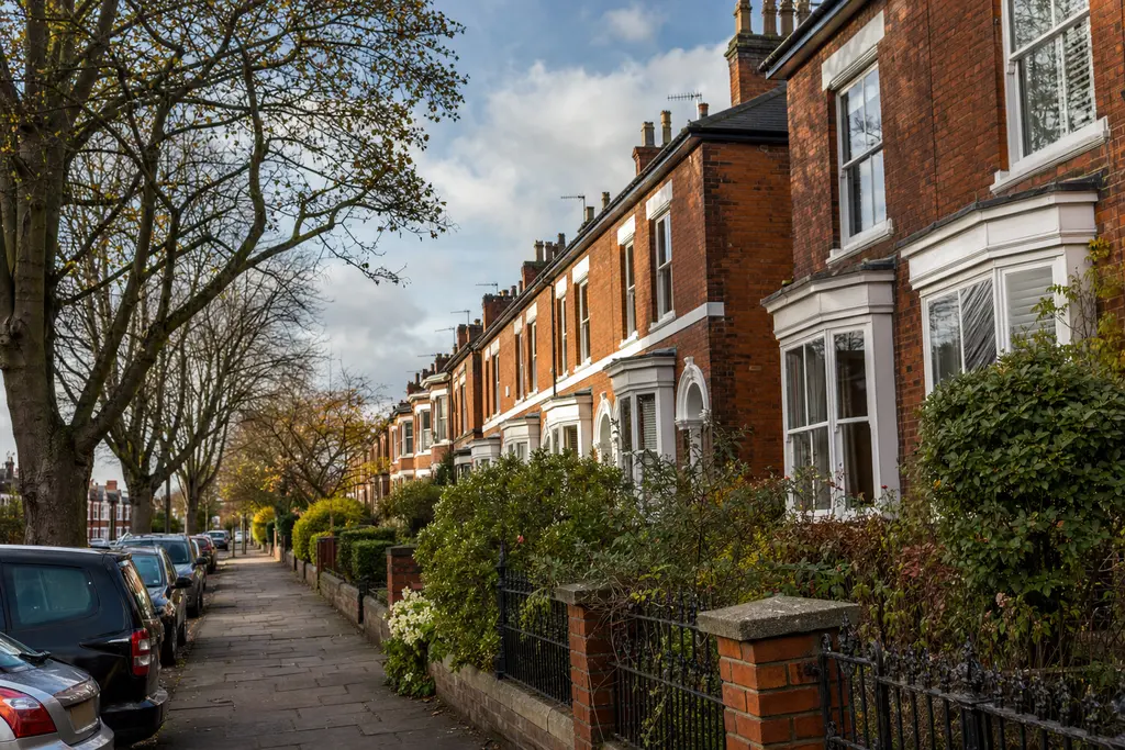 Residential streets in Cheshire West & Chester