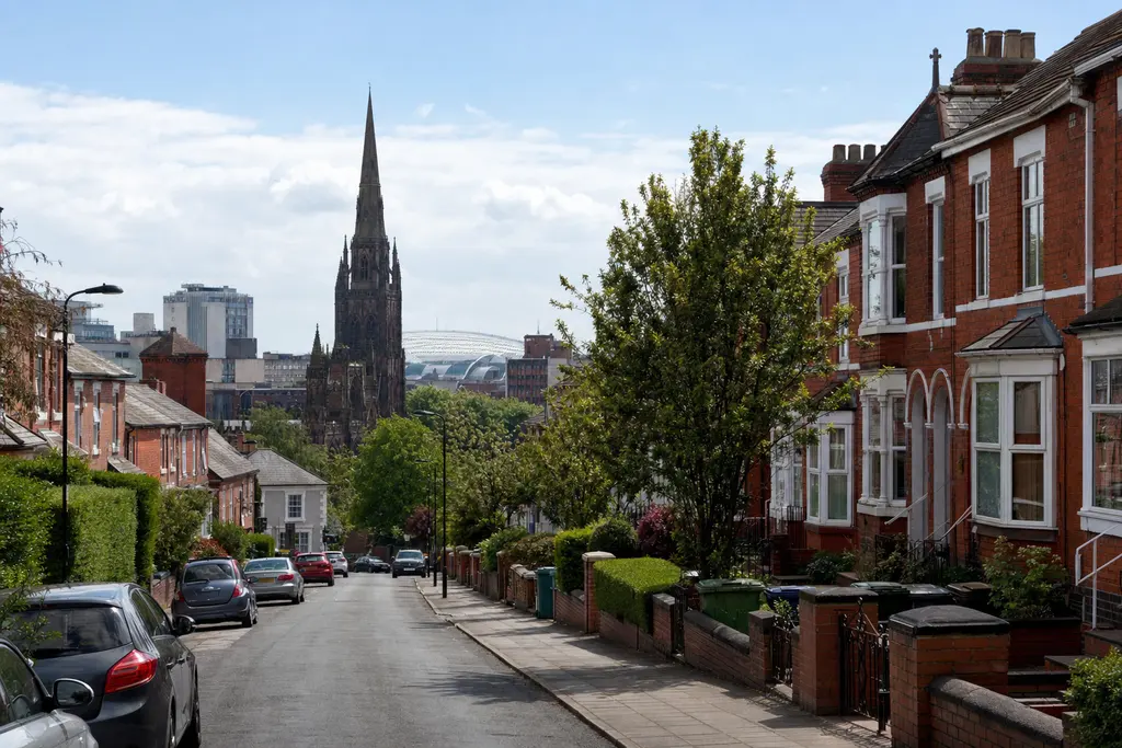 Residential streets in Coventry