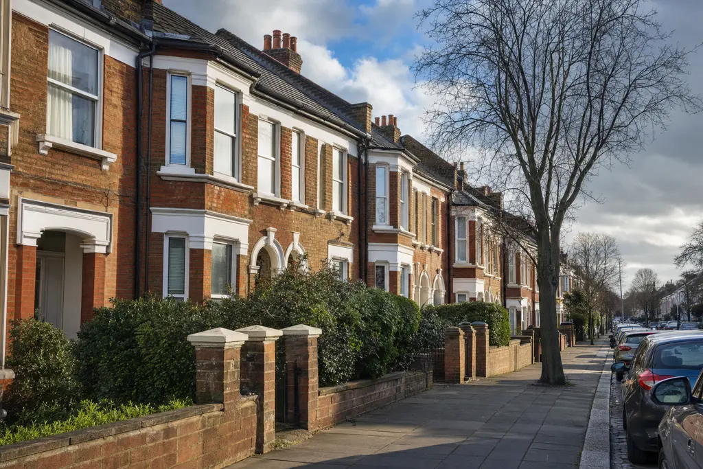 Residential streets in Croydon