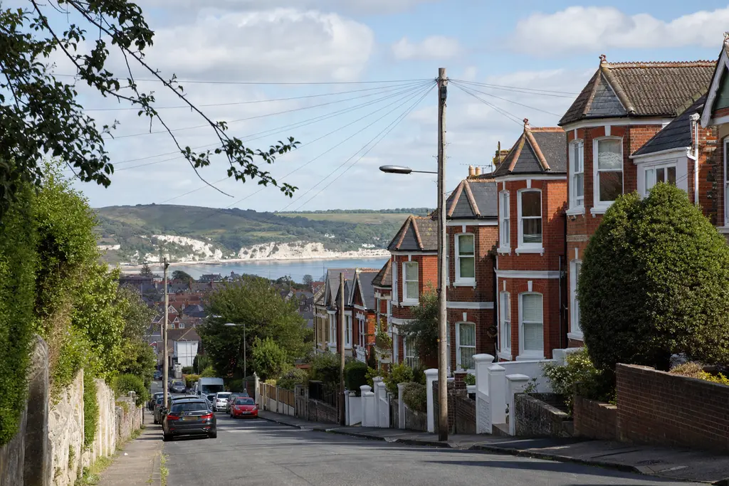 Residential streets in Dorset
