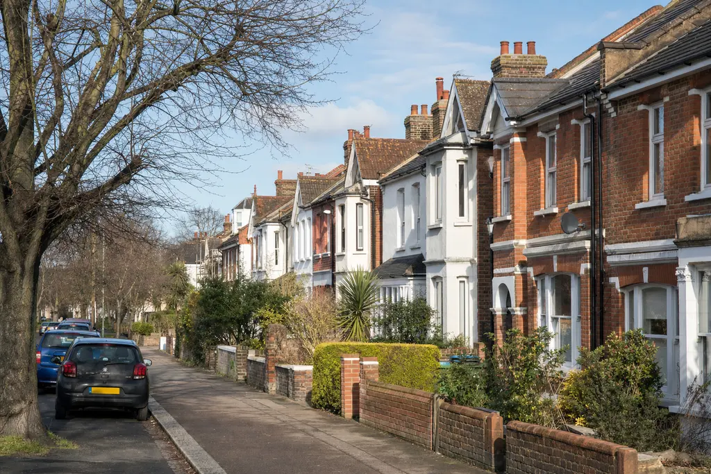 Residential streets in Ealing