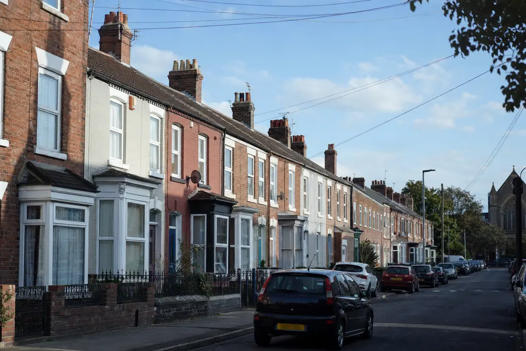 Residential streets in Hull