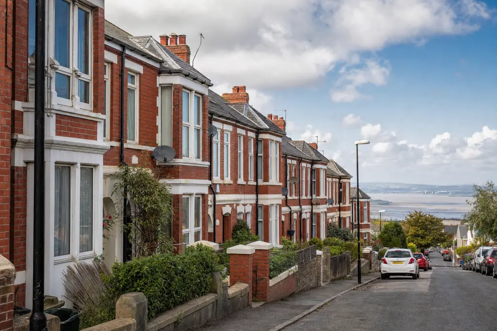 Residential streets in Swansea