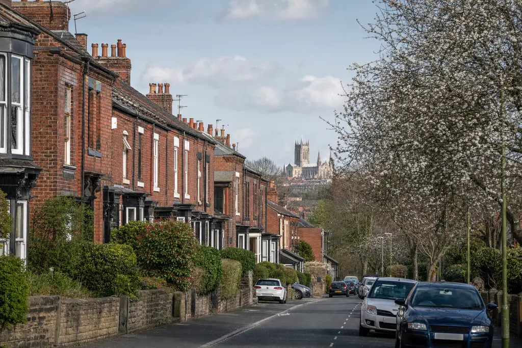 Residential streets in Wakefield