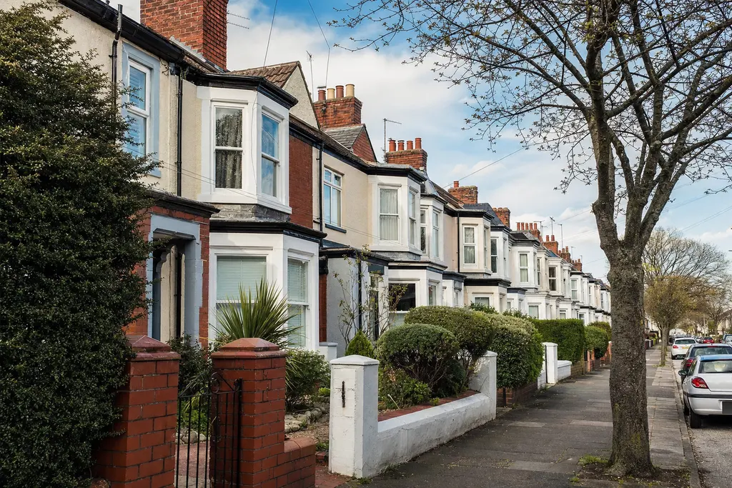 Residential streets in Wirral