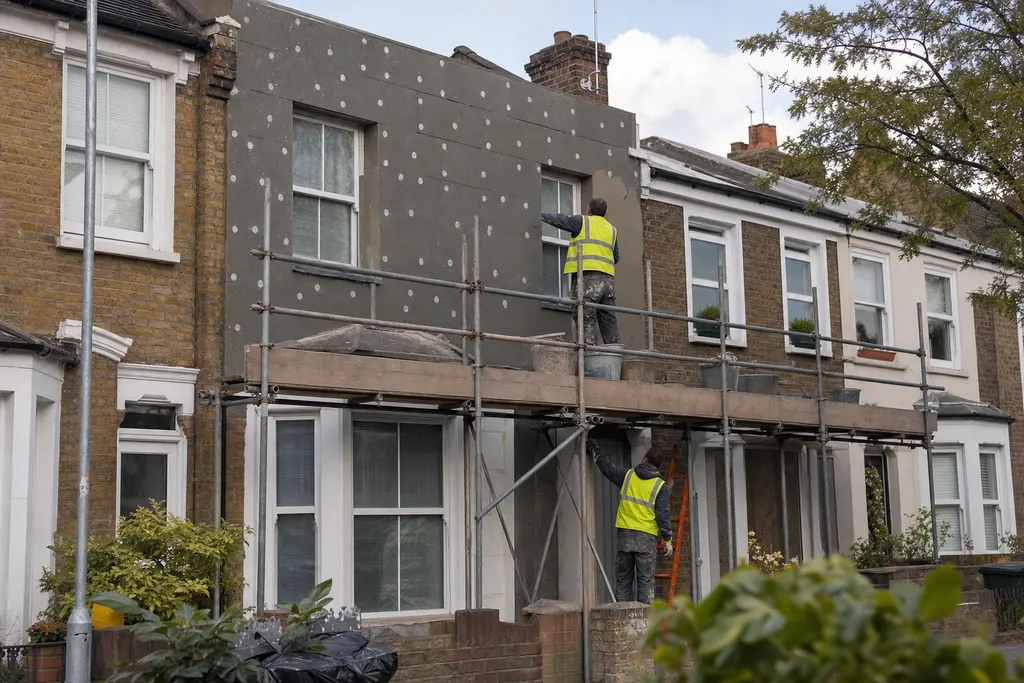 Solid wall insulation